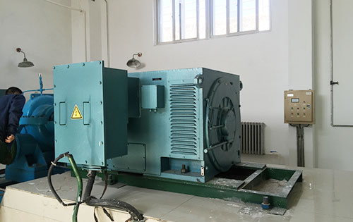 宁县某水电站工程主水泵使用我公司高压电机